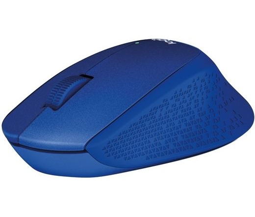 LOGITECH MOUSE M330 Silent Plus Wireless Kék