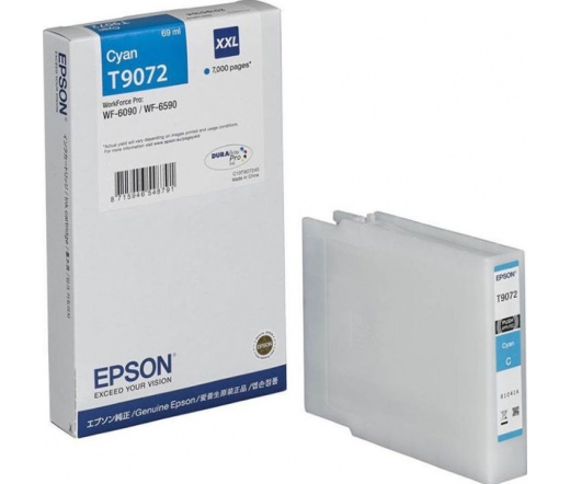 Patron Epson T9072XXL Cyan (69ml, 7 000 oldal)