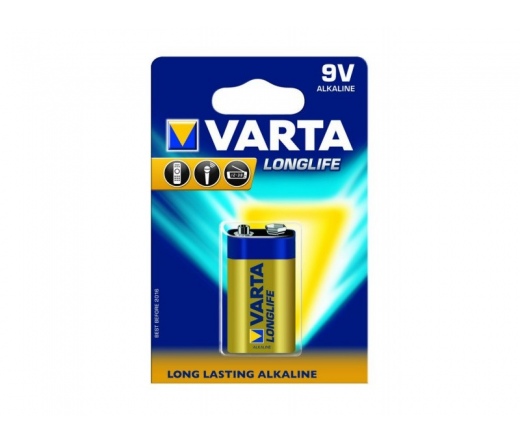 Varta Longlife 9V 6RL61 alkáli elem