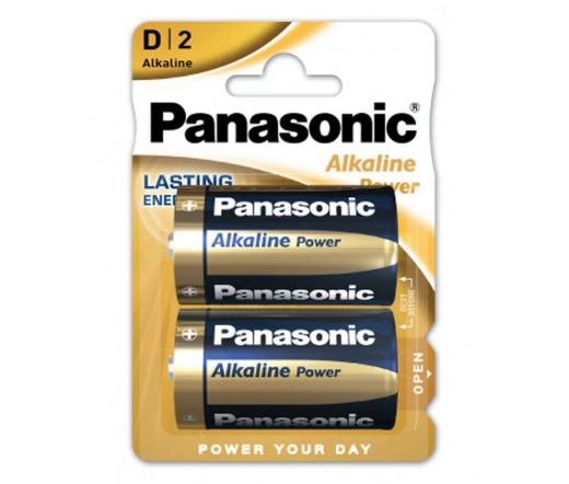 PANASONIC Alkaline Power LR20/D/góliát 1,5V 2db