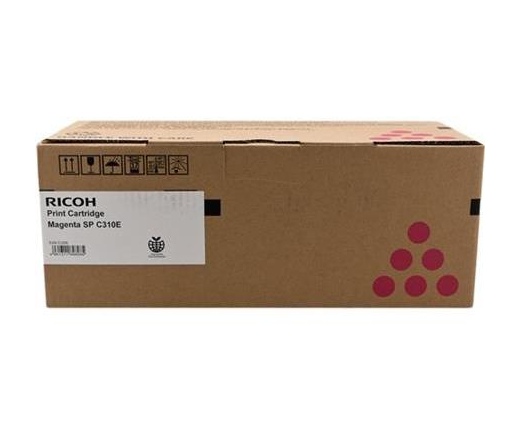 Toner Ricoh Type 310 SP C231N/C232DN/C231SF/C232SF nyomtatókhoz (407640, magenta, 2,1k)