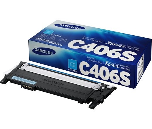 Toner HP/Samsung CLT-C406S cyan