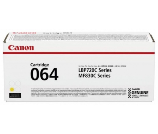 CANON 064 toner cartridge yellow