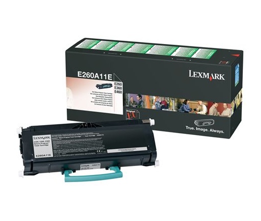 Toner Lexmark E26X/E36X/E46X 3.5K Black (3500 oldal)