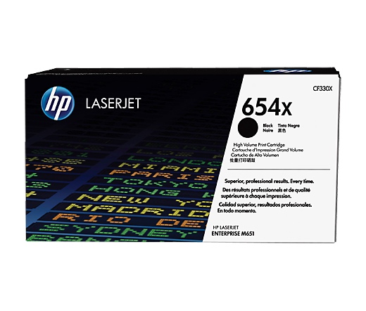 Toner HP CF330X (654X) Black HC