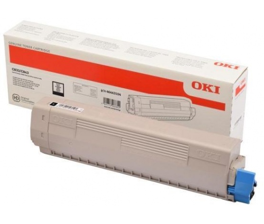 Toner OKI C800 (10k, Fekete)