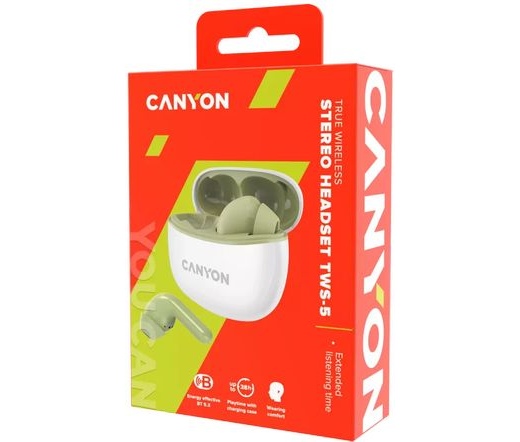 CANYON TWS-5 zöld