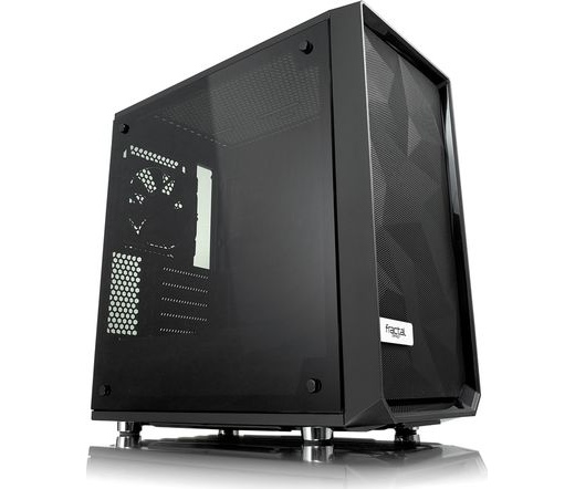 HÁZ FRACTAL DESIGN Meshify C Mini Dark TG mATX Fekete edzett üveg