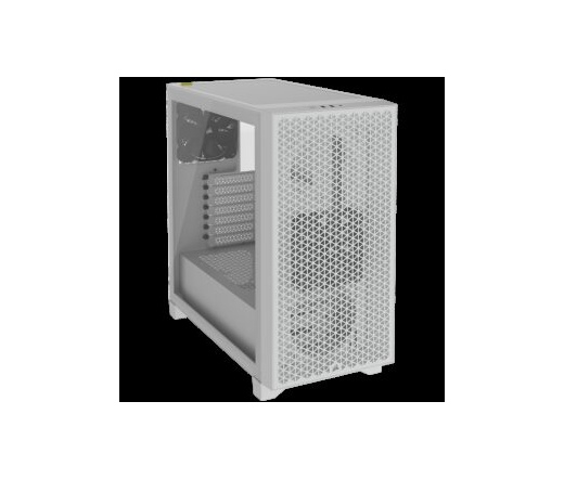 CORSAIR 3000D Tempered Glass - White