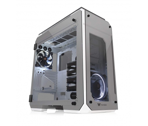 Thermaltake View 71 Tempered Glass Snow Edition táp nélküli E-ATX számítógépház fehér