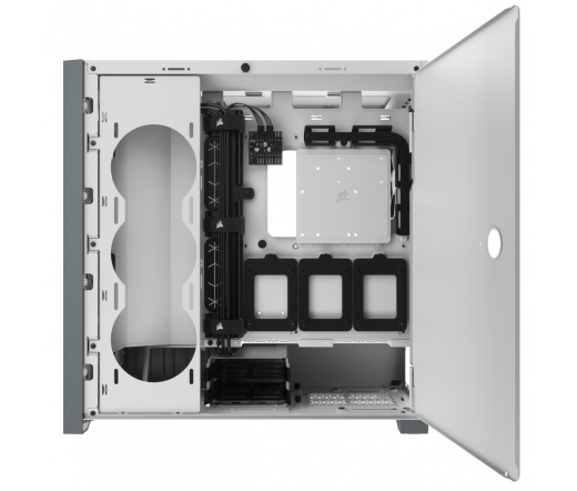 CORSAIR 5000D Tempered Glass Mid-Tower ATX PC Case White