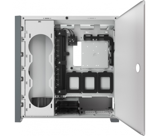 CORSAIR 5000D AIRFLOW Tempered Glass Mid-Tower ATX PC Case White