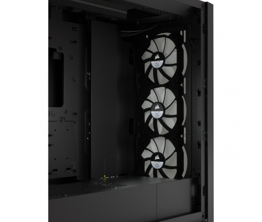 CORSAIR iCUE 5000X RGB Tempered Glass Mid-Tower ATX PC Smart Case Black