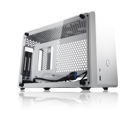 HÁZ Raijintek Ophion Mini-ITX Edzett üveg ablakos - fehér