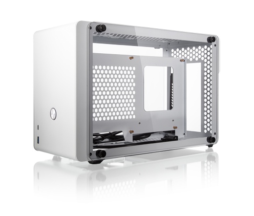 HÁZ Raijintek Ophion Mini-ITX Edzett üveg ablakos - fehér