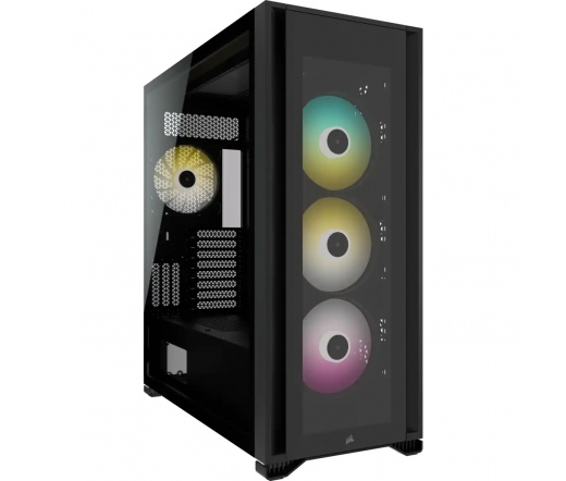 CORSAIR iCUE 7000X RGB Tempered Glass Full-Tower ATX PC Case — Black