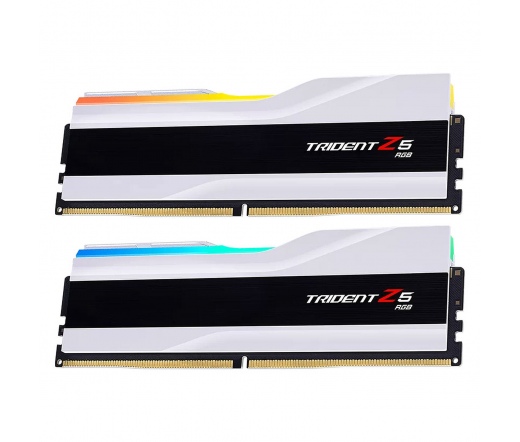 G.SKILL Trident Z5 RGB DDR5 8000MHz CL40 48GB Kit2 (2x24GB) Intel XMP White