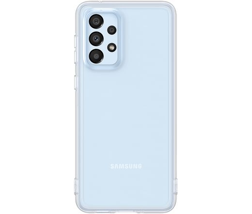 SAMSUNG Galaxy A33 5G Puha átlátszó tok