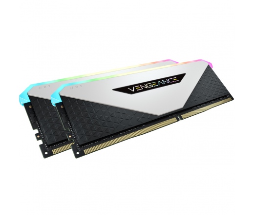 CORSAIR Vengeance RGB RT DDR4 3200MHz 16GB CL16 Kit2 fehér