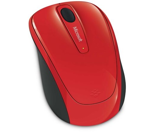 MOUSE MICROSOFT Wireless Mobile Mouse 3500 Optikai BlueTrack Flame Red Gloss