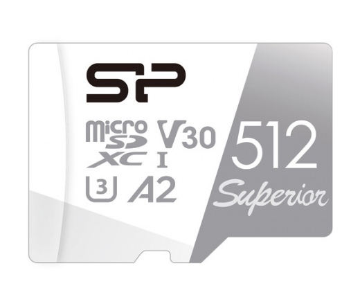 SILICON POWER memory card Superior Micro SDXC 512GB UHS-I U3 A2 V30