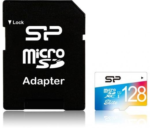 Card MICRO SDXC Silicon Power Elite 128GB Class 10 W/A