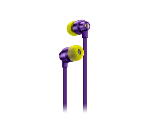 LOGITECH G333 Gaming Earphones - PURPLE - 3.5 MM - N/A - EMEA