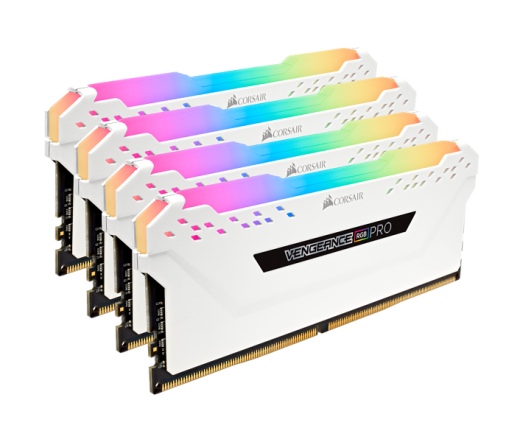 DDR4 32GB 3200MHz Corsair Vengeance RGB PRO White CL16 KIT4