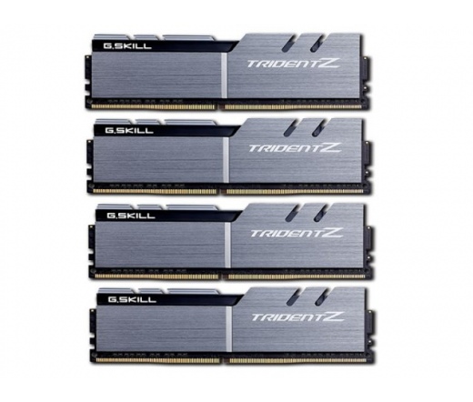 G.SKILL Trident Z DDR4 3200MHz CL16 64GB Kit4 (4x16GB) Intel XMP Silver/Black