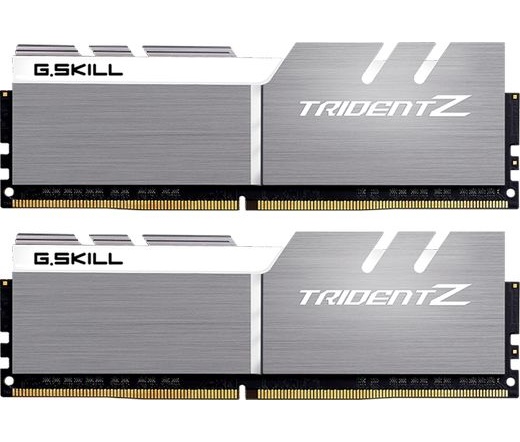 G.SKILL Trident Z DDR4 3600MHz CL16 16GB Kit2 (2x8GB) Intel XMP Silver/White