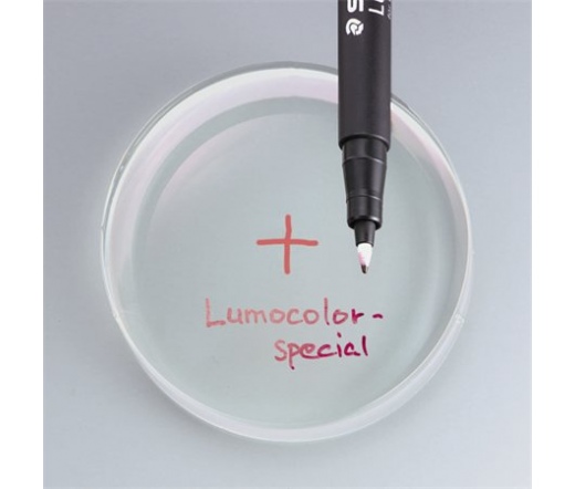 Alkoholos marker, 0,6 mm, STAEDTLER "Lumocolor Special", fekete