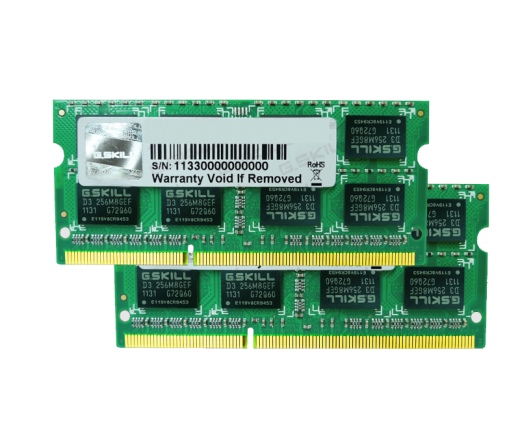 G.SKILL DDR3 for Mac SO-DIMM 1333MHz CL9 8GB Kit2 (2x4GB)