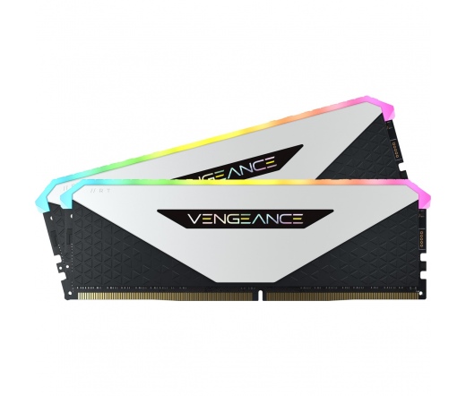 CORSAIR Vengeance RGB RT DDR4 3600MHz 16GB CL18 Kit2 fehér