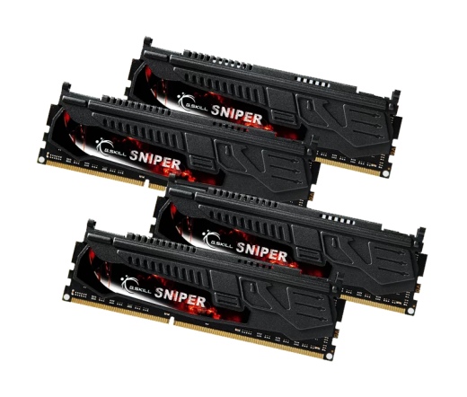 G.SKILL Sniper DDR3 2400MHz CL11 32GB Kit4 (4x8GB) Intel XMP