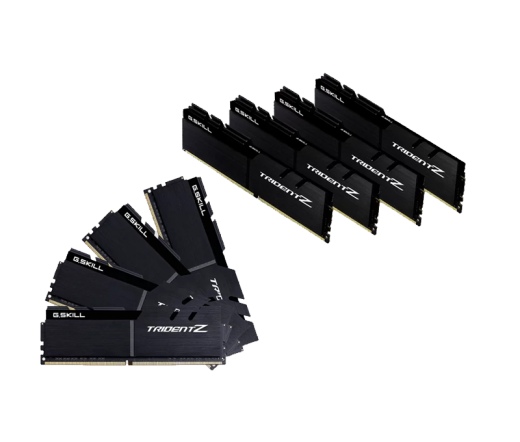 G.SKILL Trident Z DDR4 4000MHz CL18 64GB Kit8 (8x8GB) Intel XMP Black/Black