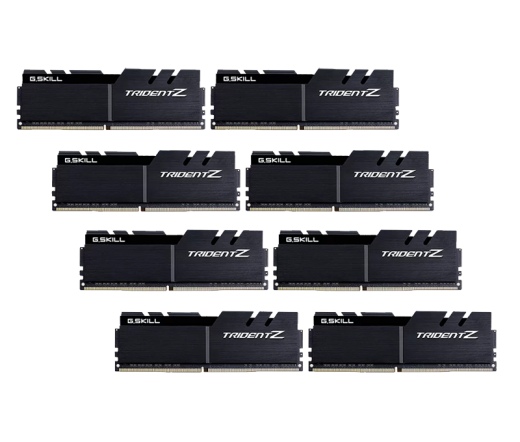 G.SKILL Trident Z DDR4 4000MHz CL18 64GB Kit8 (8x8GB) Intel XMP Black/Black