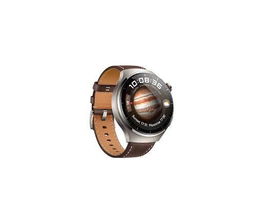 HUAWEI Watch 4 Pro - Dark Brown Leather Strap