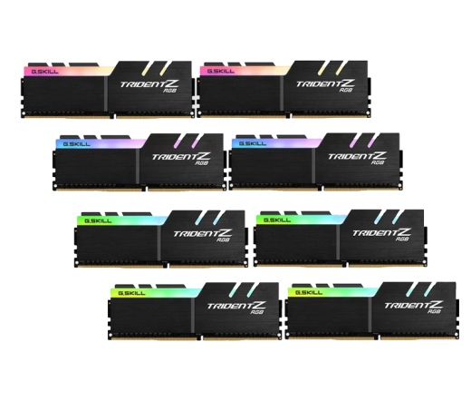 G.SKILL Trident Z RGB DDR4 3200MHz CL14 256GB Kit8 (8x32GB) Intel XMP