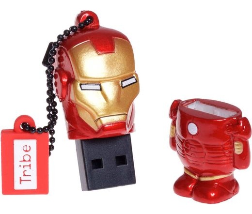 Pendrive 16GB Tribe Marvel Iron Man