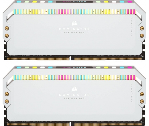 CORSAIR Dominator Platinum RGB DDR5 5600MHz CL40 64GB Kit2 White