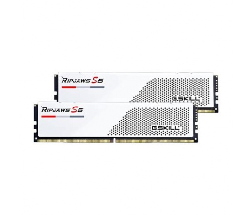 G.SKILL Ripjaws S5 DDR5 6000MHz CL32 32GB Kit2 (2x16GB) Intel XMP White