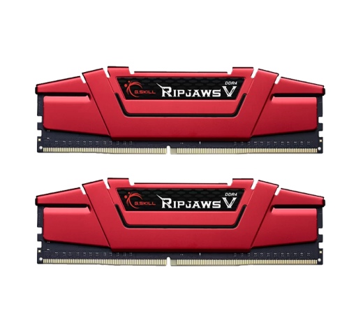 G.SKILL Ripjaws V DDR4 3000MHz CL16 16GB Kit2 (2x8GB) Intel XMP Red