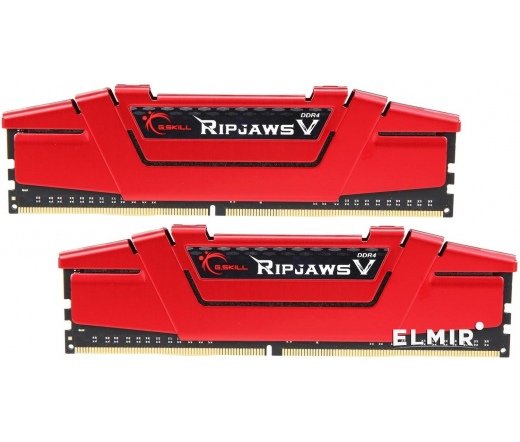 G.SKILL Ripjaws V DDR4 3200MHz CL14 16GB Kit2 (2x8GB) Intel XMP Red