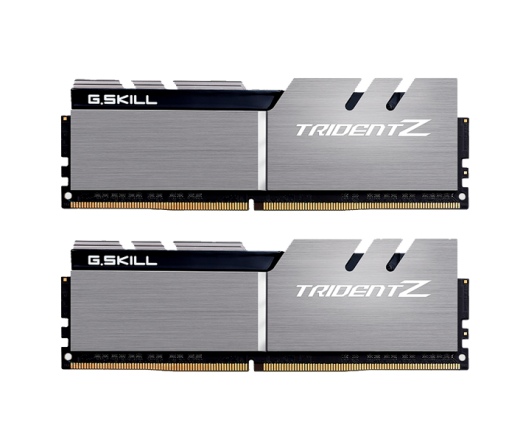 G.SKILL Trident Z DDR4 3200MHz CL15 16GB Kit2 (2x8GB) Intel XMP Silver/Black