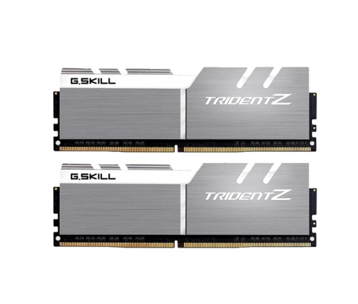 G.SKILL Trident Z DDR4 3200MHz CL15 32GB Kit2 (2x16GB) Intel XMP Silver/White