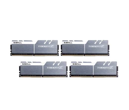 G.SKILL Trident Z DDR4 3600MHz CL16 32GB Kit4 (4x8GB) Intel XMP Silver/White