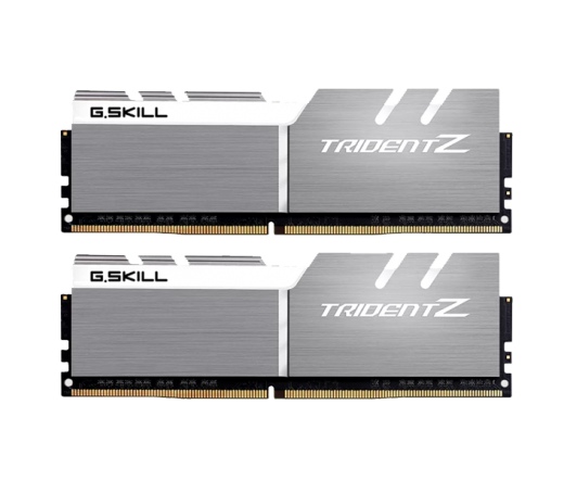 G.SKILL Trident Z DDR4 4000MHz CL19 32GB Kit2 (2x16GB) Intel XMP Silver/White