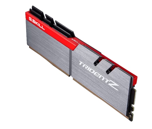 G.SKILL Trident Z DDR4 4133MHz CL19 16GB Kit2 (2x8GB) Intel XMP Silver/Red