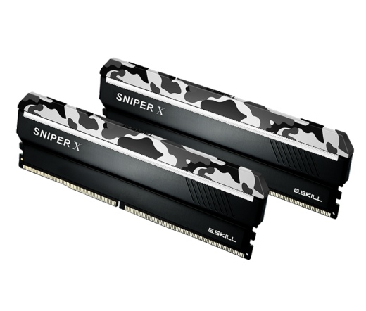 G.SKILL Sniper X DDR4 3600MHz CL19 16GB Kit2 (2x8GB) Intel XMP Urban Camo