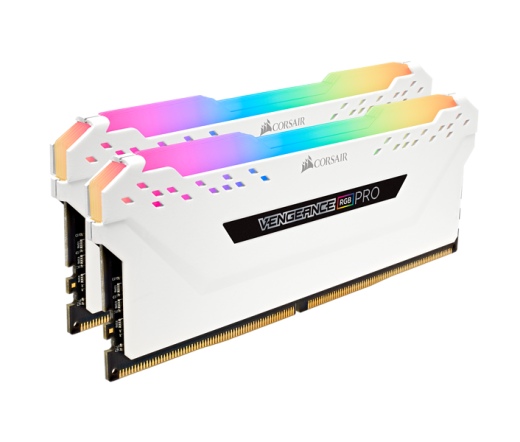 DDR4 16GB 3200MHz Corsair Vengeance RGB PRO White CL16 KIT2